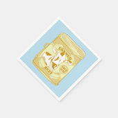 Gerooid rundvlees kan servet (Hoek)