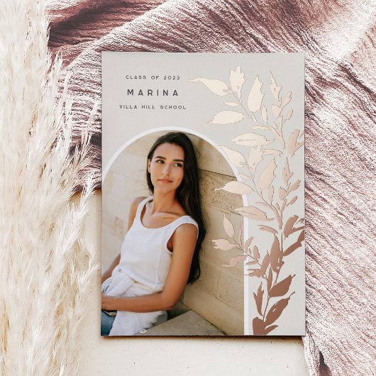 Gerooide bladeren | Aankondiging foto-Afstuderen