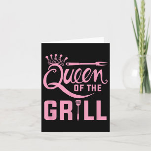 Gerookt vlees Grappig Barbecue Chef Vrouwen Gift G Kaart