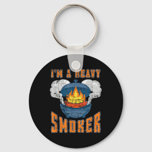 Gerookt vlees Grillen Steak Grappig BBQ Chef Gift Sleutelhanger