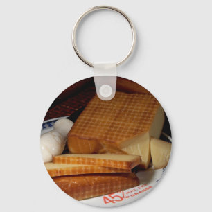 Gerookte Gruycre Cheese Sleutelhanger