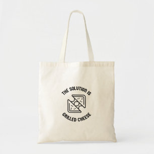 Gerookte kaas is de oplossing tote bag