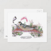 Gerookte zalmvis, tony fernandes briefkaart (Voorkant / Achterkant)