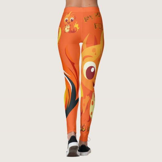 GEROOSTERD LEGGINGS (Achterkant)