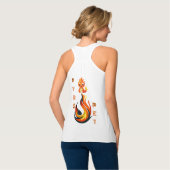 GEROOSTERD TANKTOP (Volledige Achterkant)