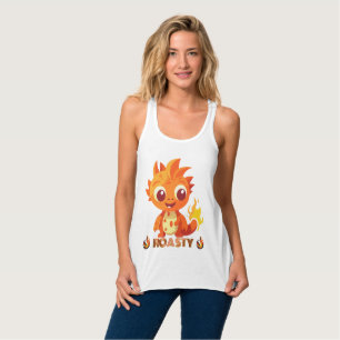 GEROOSTERD TANKTOP