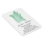 Geroosterde asperges recept magneet (Rechterzijde)