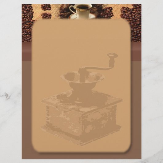 Geroosterde Koffie Flyer (Voorkant)