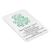 Geroosterde spruiten recept magneet (Rechterzijde)