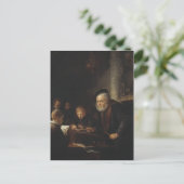 Gerrit Dou - De leraar Briefkaart (Staand voorkant)