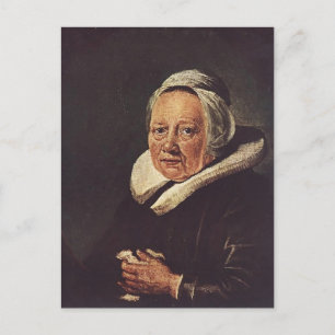 Gerrit Dou - Portret van een oude vrouw Briefkaart