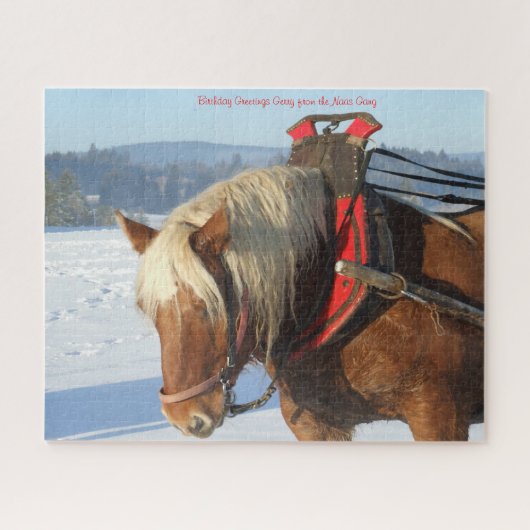 Gerry Verjaardags Legpuzzel (Horizontaal)