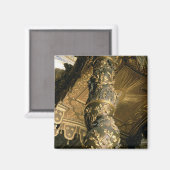 Gerstsuikerkolom van Baldacchino Magneet (Voorkant / Achterkant)