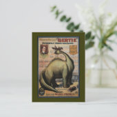 Gertie The Dinosaur Briefkaart (Staand voorkant)