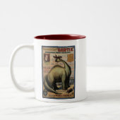 Gertie The Dinosaur Tweekleurige Koffiemok (Links)