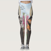 Gertrude Patron St. Katten Waterverf Leggings (Voorkant)