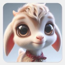 "Gertrude" Vierkante Sticker