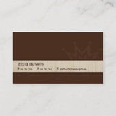 Gerty's Home Project Cartes de visite (Dos)