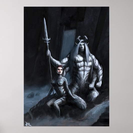 Gerubriceerd Poster van de soort "Planet Turongal" (Voorkant)