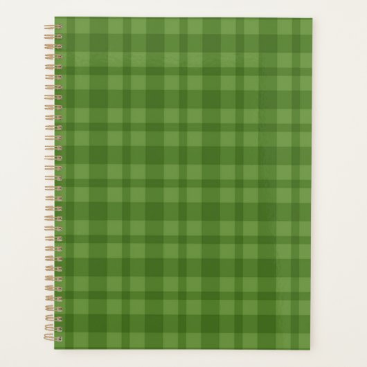 Geruit patroon planner (Voorkant)
