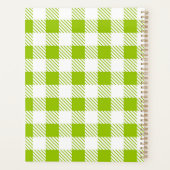Geruit patroon planner (Achterkant)