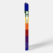 Geruit regenboogpatroon Case-Mate iPhone case (Achterkant / Links)