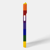 Geruit regenboogpatroon Case-Mate iPhone case (Achterkant / Rechts)