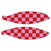 Geruit rood en heet roze basketbal (Panelen)