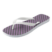Geruit Teenslippers (Schuin)
