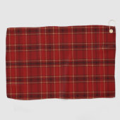 Geruite Golfhanddoek (Horizontaal)