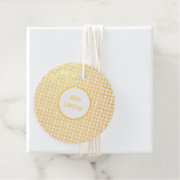 geruite goudfolie bedankjes labels