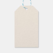 Geruite Kabouterpasen Cadeaulabel (Achterkant)