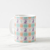 Geruite Kabouterpasen Koffiemok (Voorkant links)