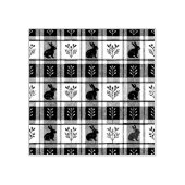 Geruite Kabouterpasen Rubberstempel (Afrduk)
