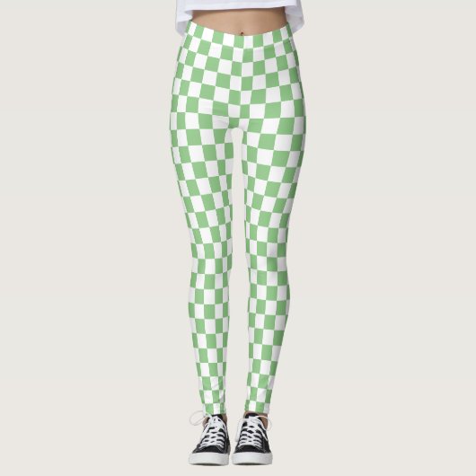Geruite Leggings (Voorkant)