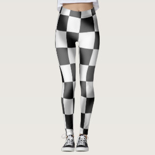 Geruite Leggings van vlaggen