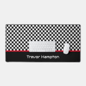 Geruite Monogram Bureaumat (Keyboard & Muis)