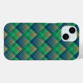 Geruite patroon met zigzagkleuring Case-Mate iPhone case (Achterkant (horizontaal))