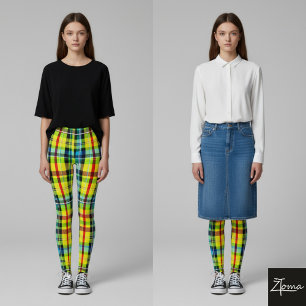 Geruite Perfectie Broek Leggings