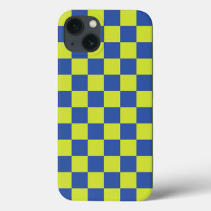 geruite politiepatroon iPhone 13 hoesje