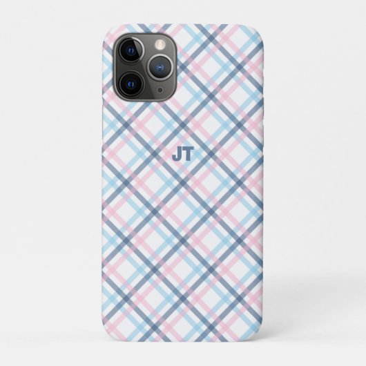 Geruite print Case-Mate iPhone case (Achterkant)