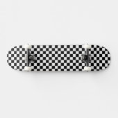 Geruite print skateboard (Horizontaal)