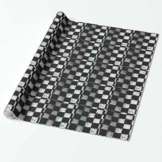 Geruite Vlag Cadeaupapier