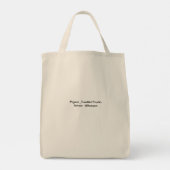 Geruptureerd herstel tote bag (Achterkant)