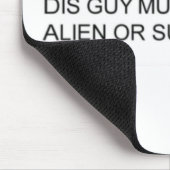 Gery Baboona Alien of Sutin Mousepad Muismat (Hoek)