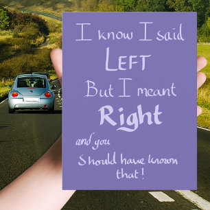 Gesaid links grappig argument citaat handgeschreve briefkaart