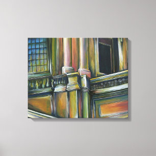 Gesamtkunst detail canvas afdruk