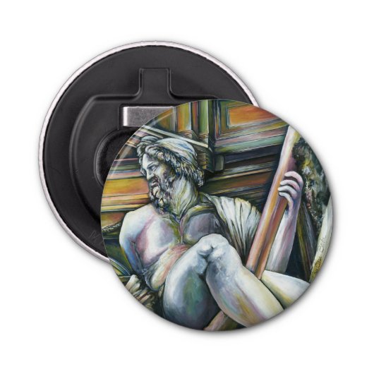 Gesamtkunstwerk Button Flesopener (Voorkant)