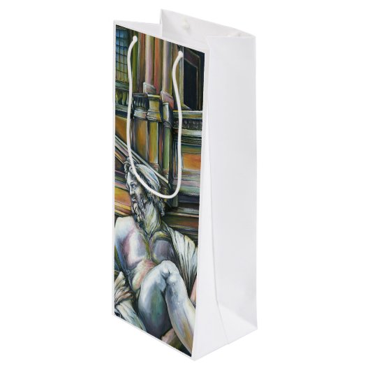 Gesamtkunstwerk Wijn Cadeautas (Voorkant Gekanteld)