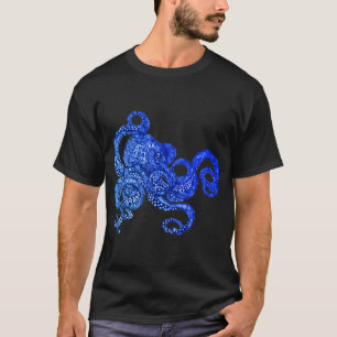 Geschaduwde Octopus T-shirt